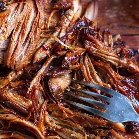 Slow Roasted Turkey Leg