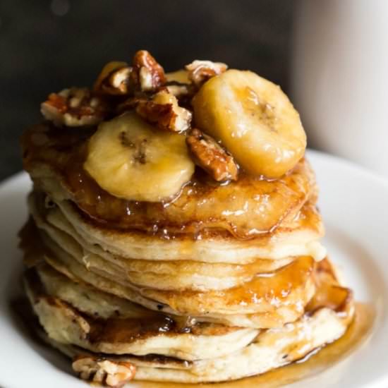 Chocolate Chip Ricotta Pancakes