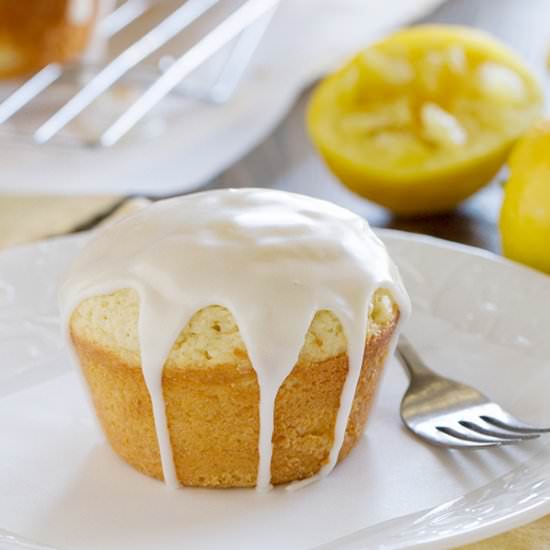 Glazed Lemon Cakes
