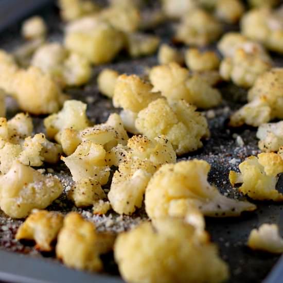 Roasted Garlic Cauliflower