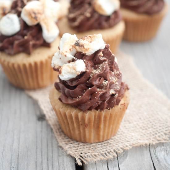 S’mores Cupcakes