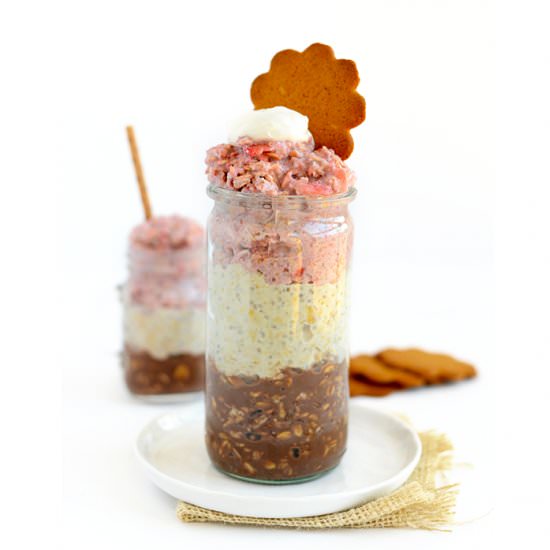 Neapolitan Overnight Oats