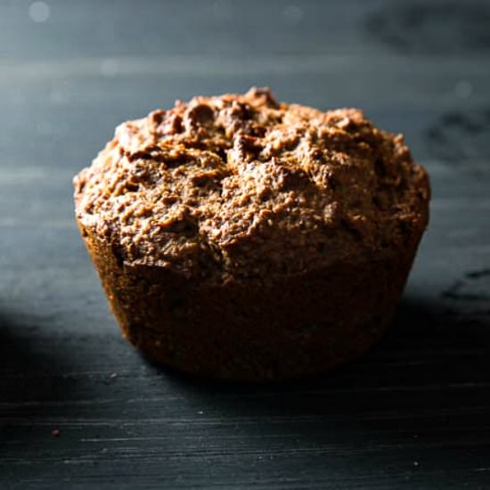 Vegan Multigrain Carrot Muffins