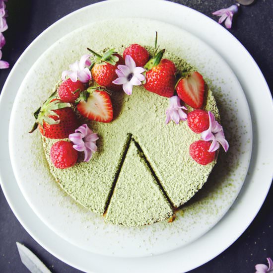 Matcha Butter Cake