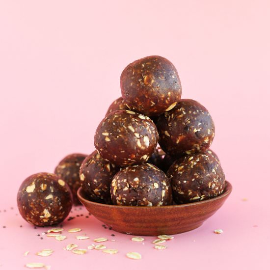 Peanut Butter Cup Energy Balls