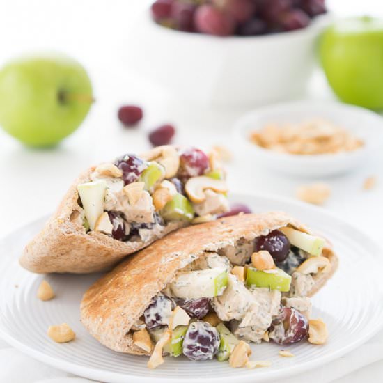 Chicken Salad Pitas