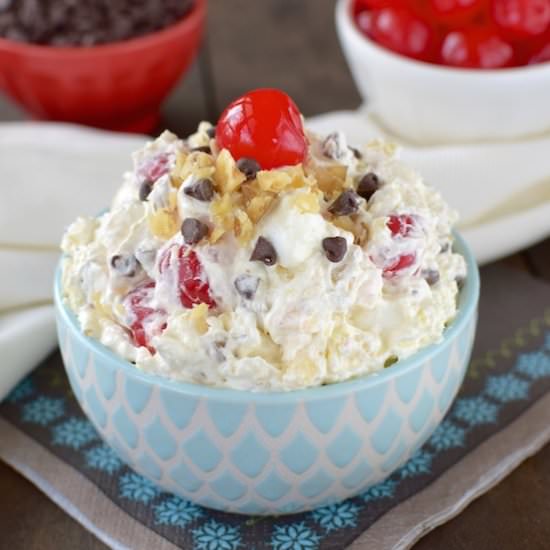 Banana Split Fluff Salad