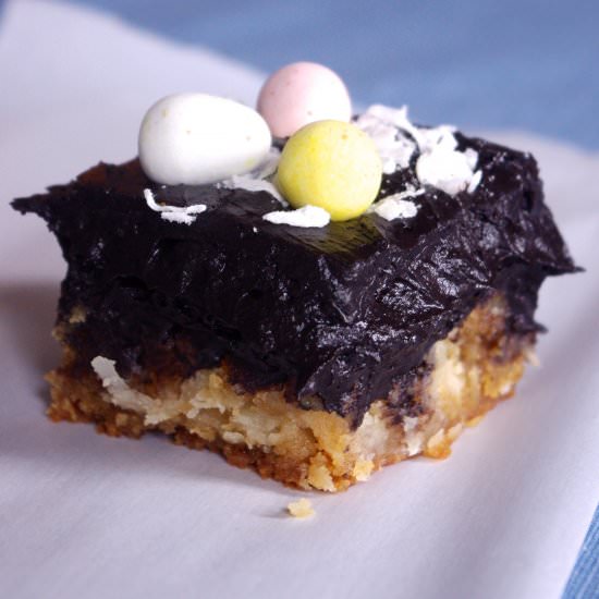 Almond Joy Blondies
