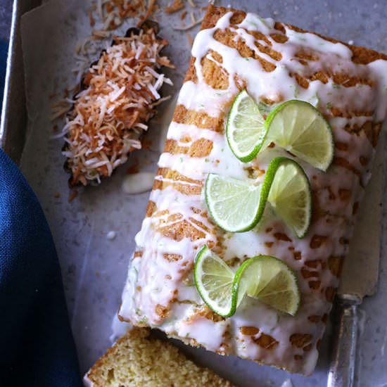 Toasted Coconut & Lime Bread