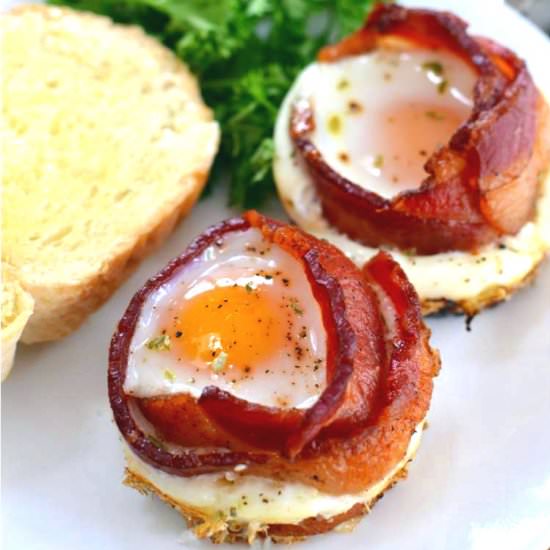 Bacon and Egg Cups