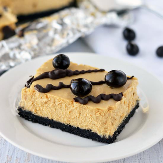 Kahlua Cheesecake Bars