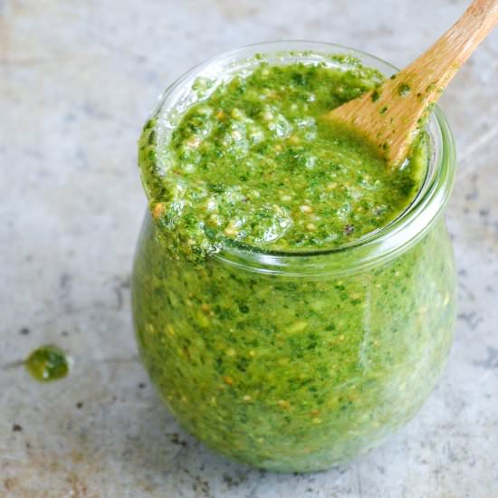 Mixed Herb and Nut Pesto