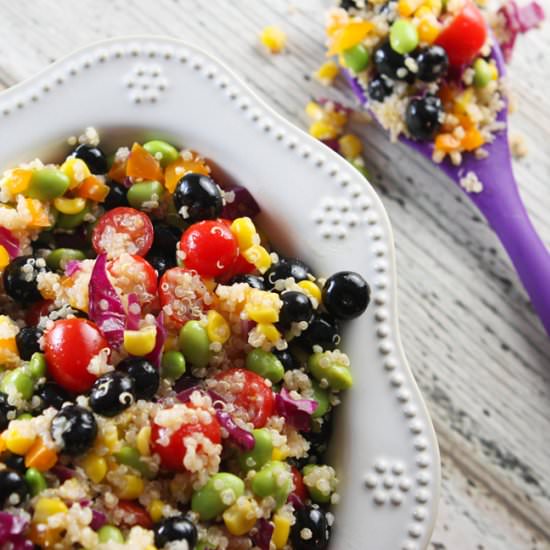 Rainbow Quinoa Salad