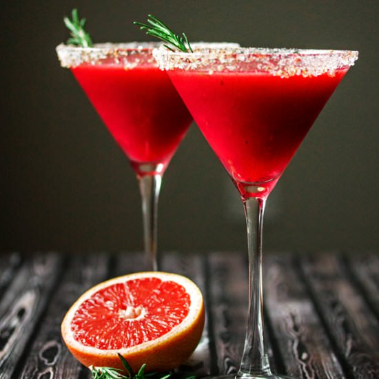 Raspberry Grapefruit Martini