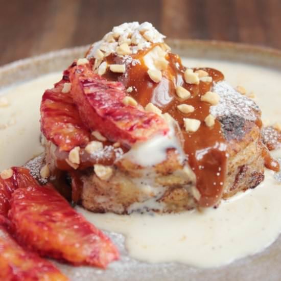 Hot Cross Bun Pain Perdu
