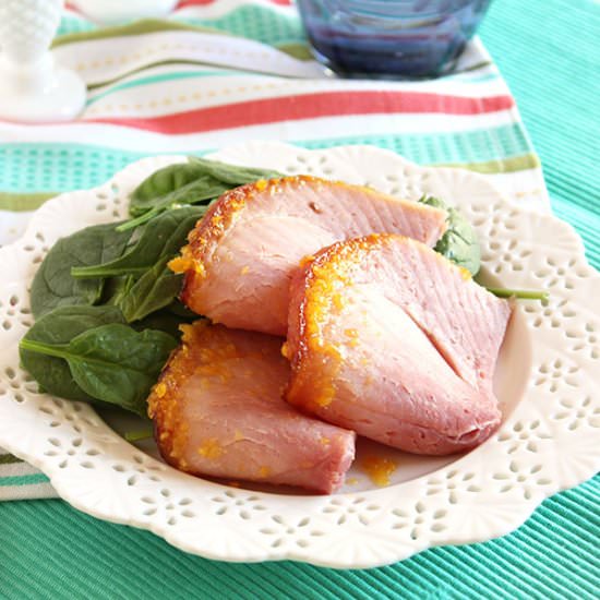 Mango-Ginger Glazed Ham