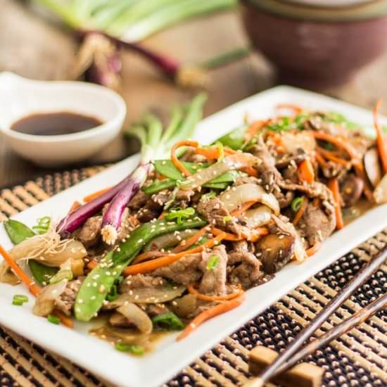 Quick and Easy Paleo Szechuan Beef