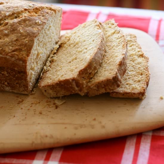 Honey Oat Quick Bread