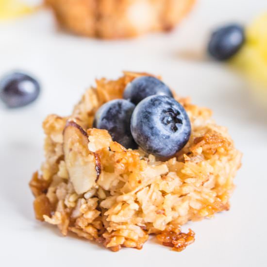 Bite-Sized Coconut Macaroon Nests