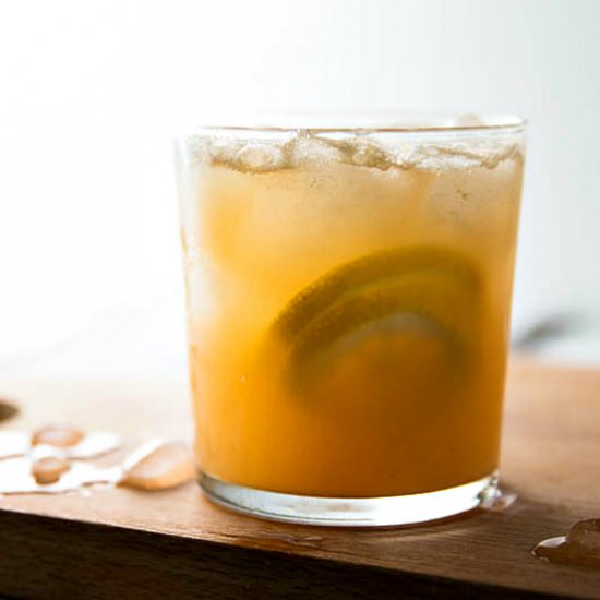 Spiced Green Tea Ginger Lemonade