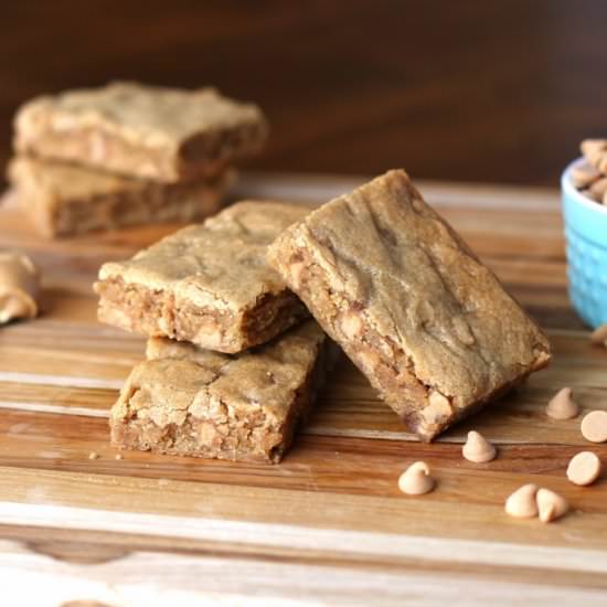 Peanut Butter Blondies