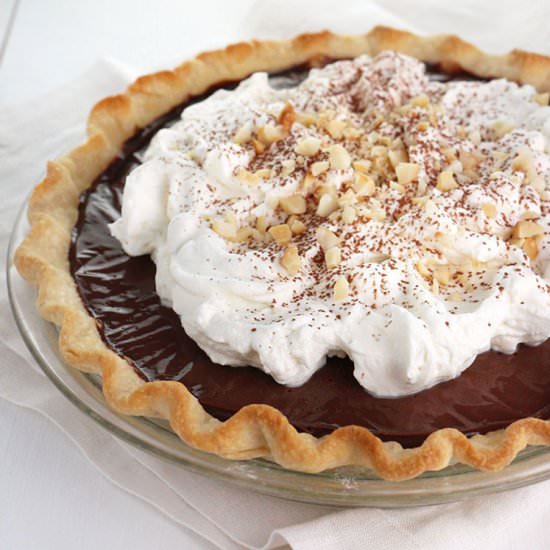 Milk Chocolate Nutella Cream Pie