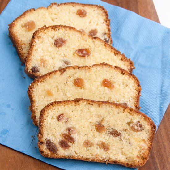 Raisin Pound Cake