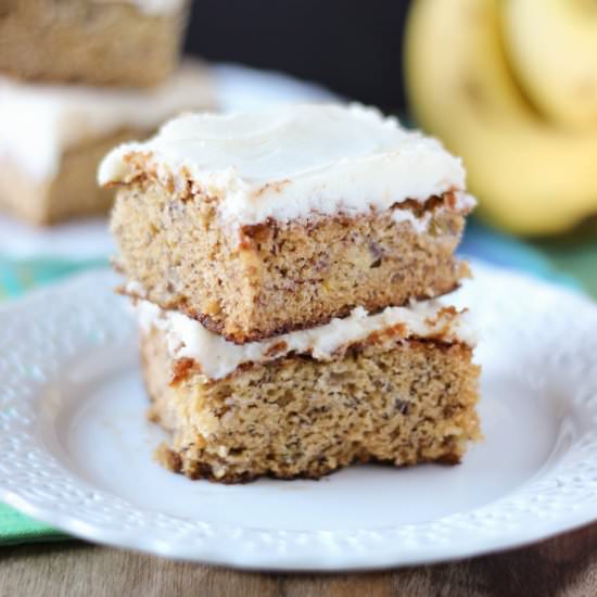 Banana Snack Cake
