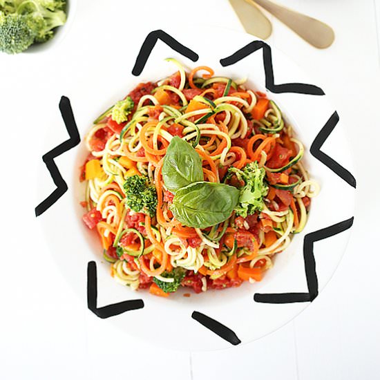 Zucchini Pasta Salad