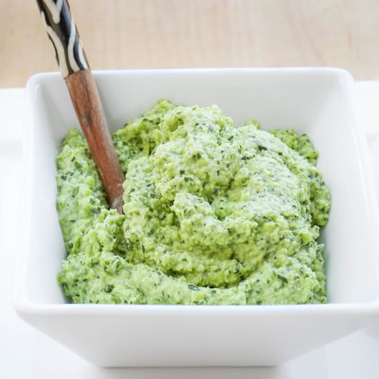 Lime Edamame Dip