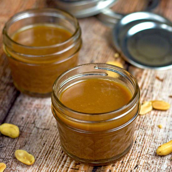 Peanut Butter Caramel Sauce
