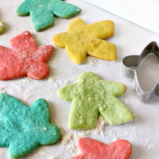 TableTop Day Meeple Sugar Cookies