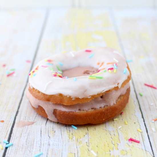 Doughnut Ice Cream Sandwich