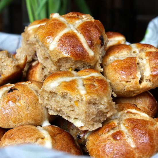 Hot Cross Buns – Gluten Free