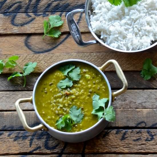 Two Lentil Dal and Basmati Rice