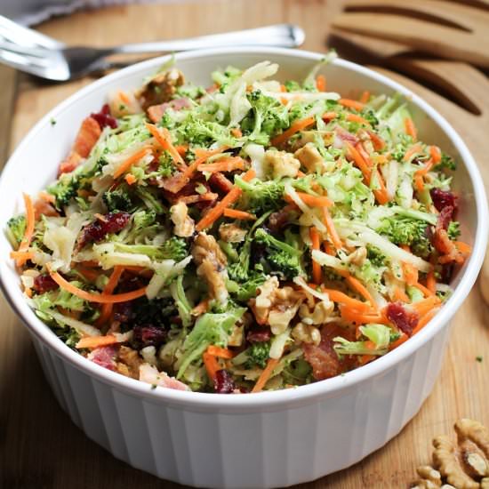 Grated Broccoli Salad