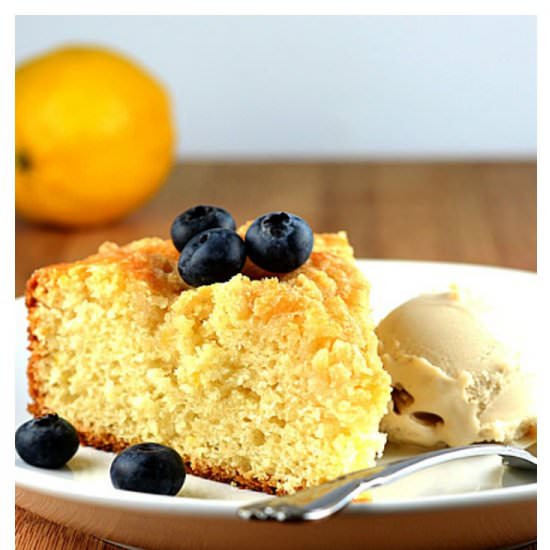 Vegan Meyer Lemon Coffee Cake