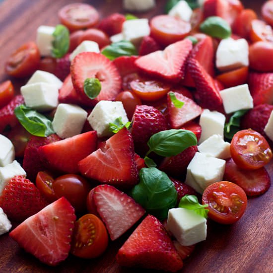 Strawberry Caprese Salad