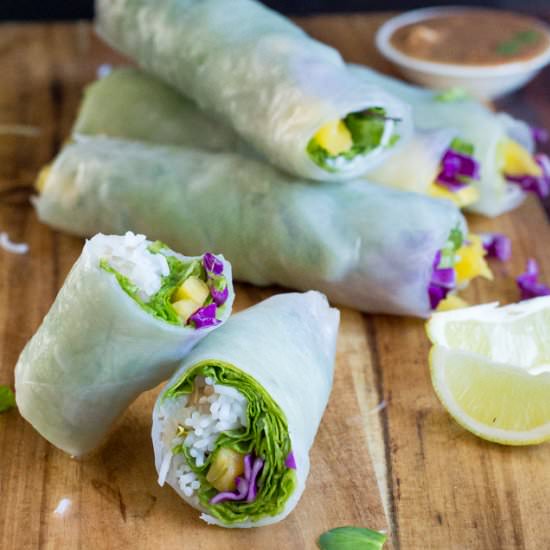 Vegetable Spring Rolls