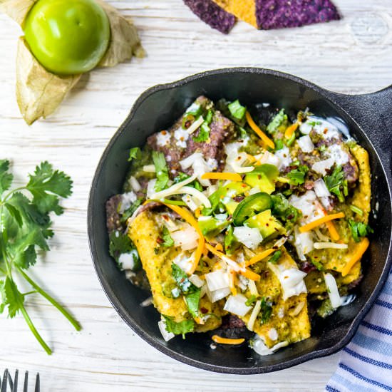 Breakfast Chilaquiles Verde