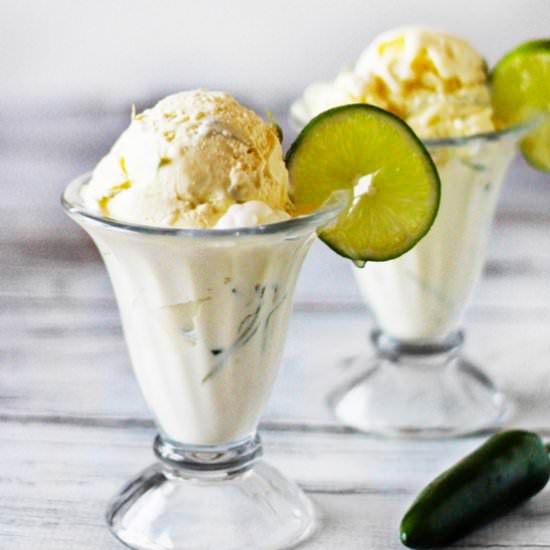Lime Jalapeno Frozen Custard