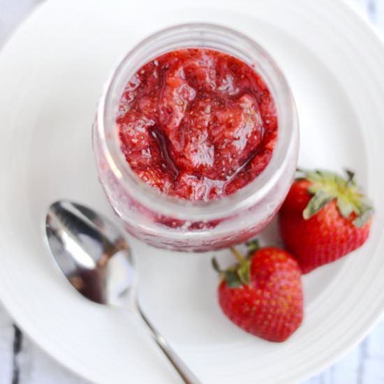 How to Make Strawberry Chia Jam