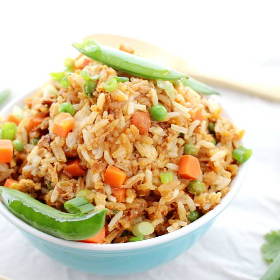 Simple and Easy Chicken Fried Rice