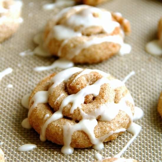 Cinnamon Roll Sugar Cookies