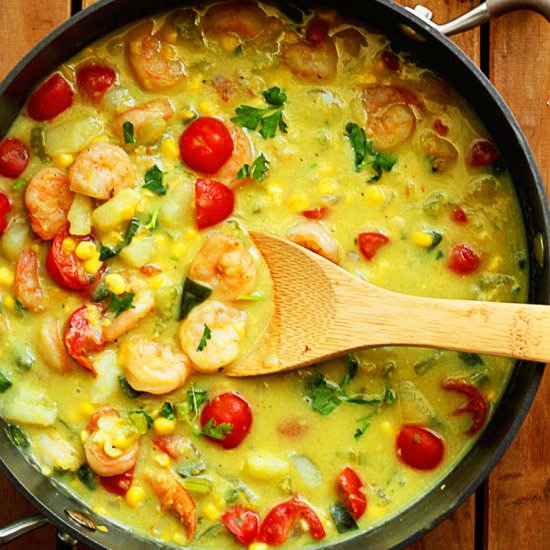 Shrimp and Corn Chowder