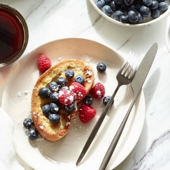 Vanilla Bean French Toast