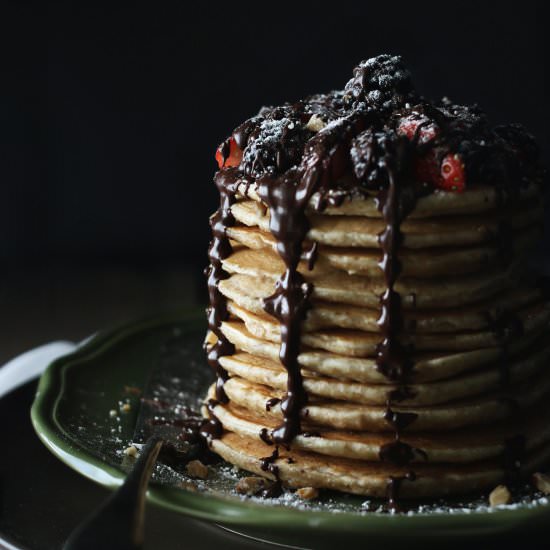 Whole Wheat Yogurt Pancake