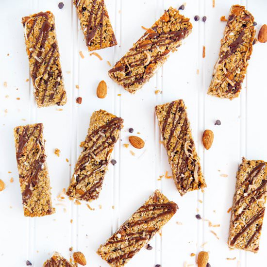 Almond Joy Granola Bars