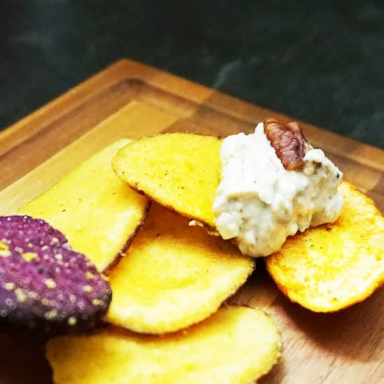 Warm Blue Cheese and Fig Dip