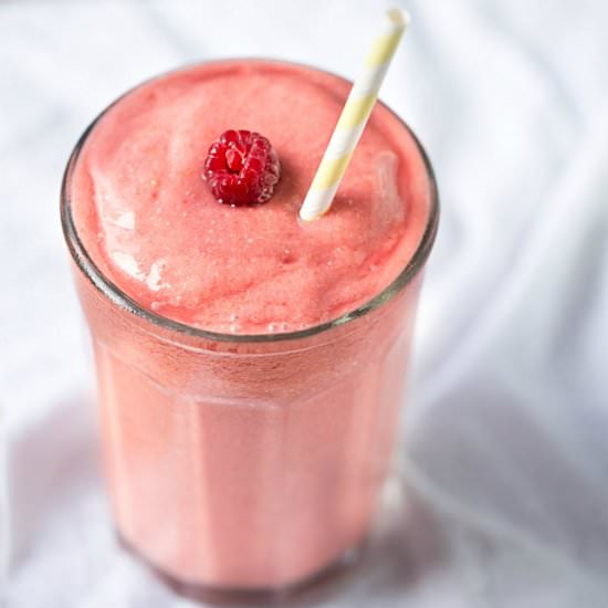 Tropical Raspberry Coconut Smoothie